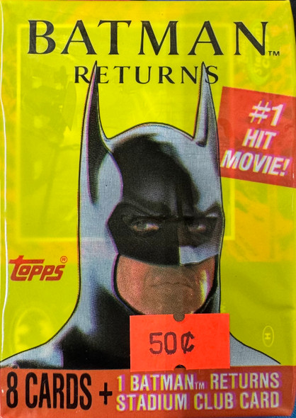 1991 Topps Batman Returns Wax Pack
