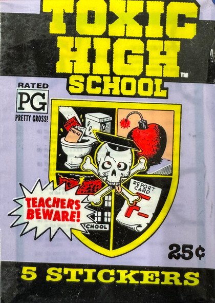 1991 Topps Toxic High School Wax Pack