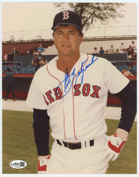 Carl Yastrzemski Signed Autographed 8x10 Photo JSA *370
