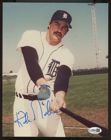 Kirk Gibson Signed Autographed 8x10 Photo JSA *395