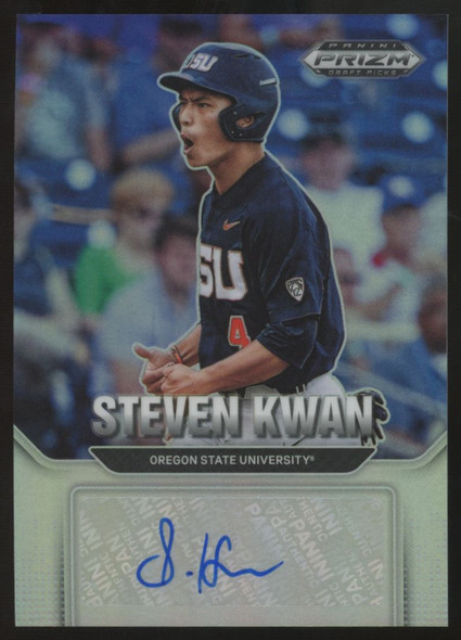 2022 Panini Prizm Draft Steven Kwan Auto #AU-SK