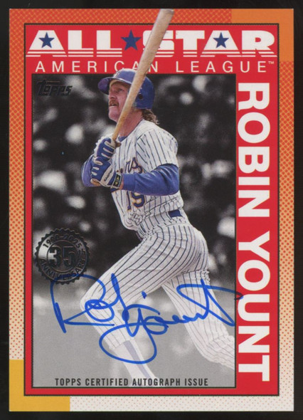 2025 Topps Series Two Robin Yount 1990 All-Stars Auto #90AS-RY