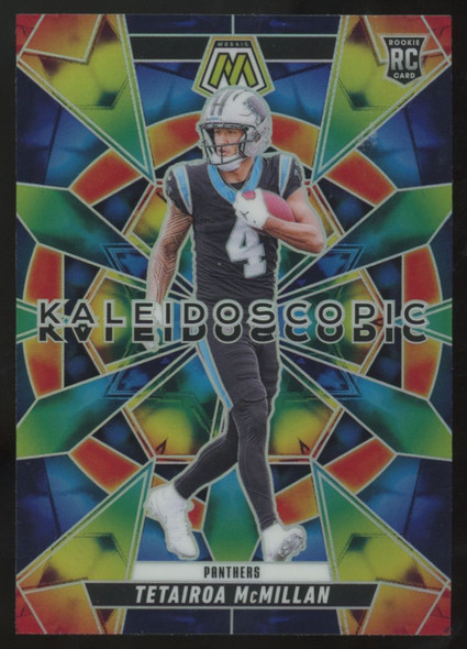 2025 Panini Mosaic Tetairoa McMillan RC Kaleidoscopic SSP #17