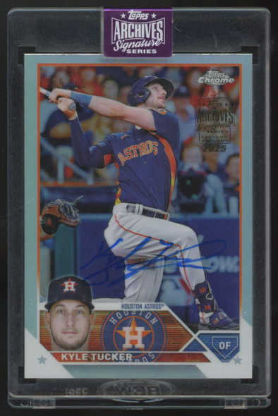 2025 Topps Archives Signature Series Kyle Tucker Auto /16 #6