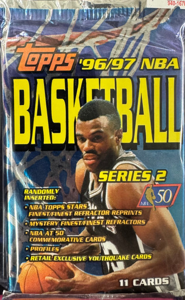 1996/97 Topps Basketball Series 2 Pack