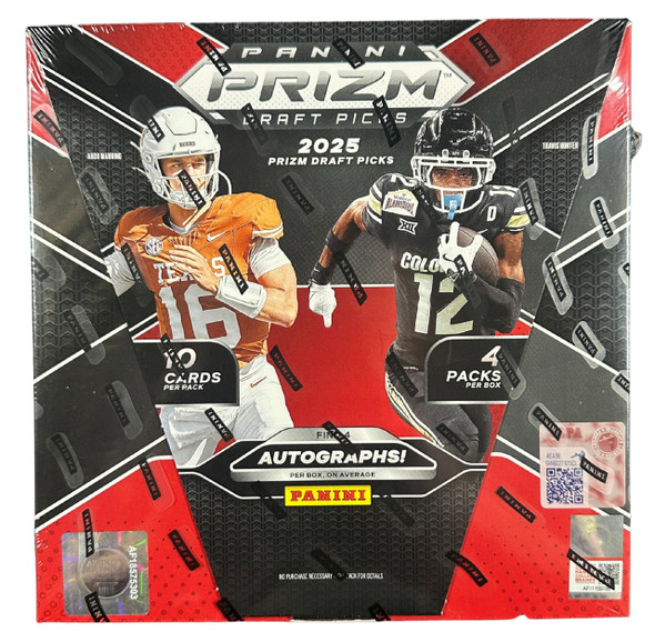 2025 Panini Prizm Draft Picks Collegiate Football Hobby Box