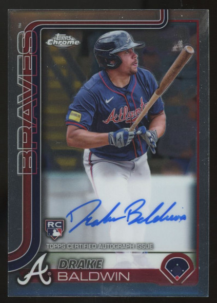 2025 Topps Chrome Drake Baldwin RC Auto #RA-DBA