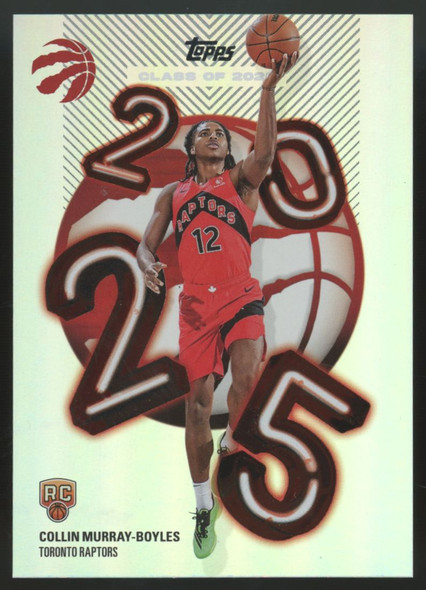 2025-26 Topps Collin Murray-Boyles RC Class Of '25 1st Round Pick #C25-9