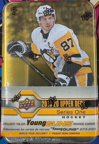 2019/20 Upper Deck Hockey Series 1 Tin Factory Sealed