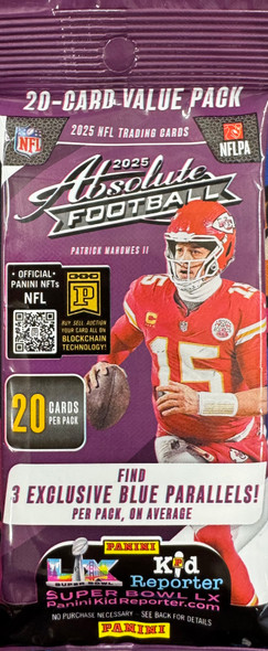 2025 Panini Absolute Football Value Pack