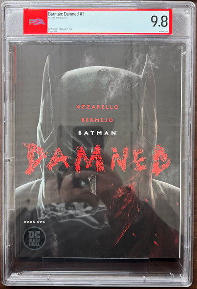 DC Comics Batman Damned #1 White Pages 1st Edition PSA 9.8