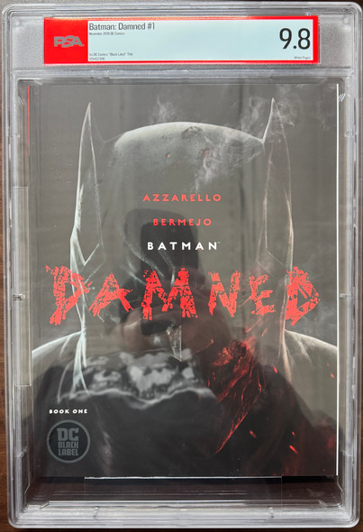 DC Comics Batman Damned #1 White Pages 1st Edition PSA 9.8 (A)