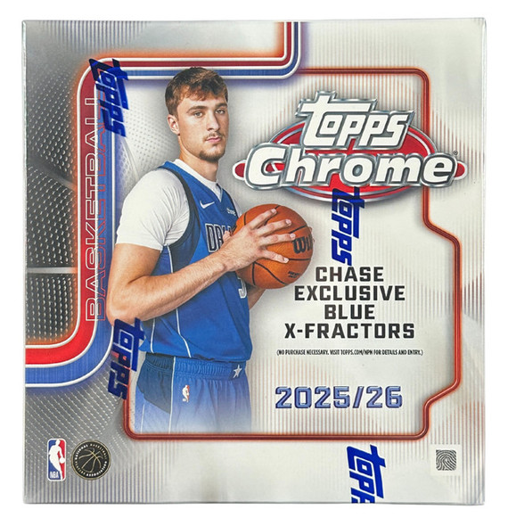 2025/26 Topps Chrome Basketball Mega Box
