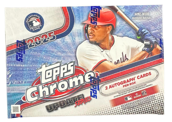 2025 Topps Chrome Update Series Baseball Breaker's Delight Box