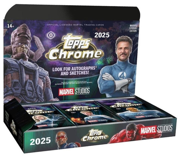 2024/25 Topps Marvel Studios Chrome Hobby Box