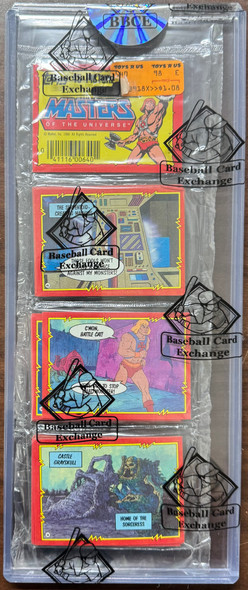 1984 Topps He-Man And The Masters Of The Universe Rack Pack BBCE Wrapped