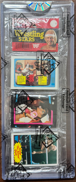 1985 Topps WWF Pro Wrestling Stars Rack Pack BBCE Wrapped and Sealed