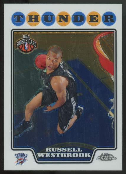 2008-09 Topps Chrome Russell Westbrook RC #184