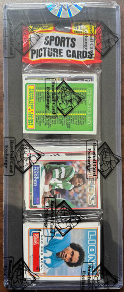 1983 Topps Football Rack Pack BBCE Wrapped and Sealed
