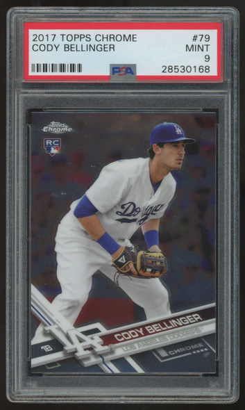 2017 Topps Chrome Cody Bellinger RC #79 PSA 9