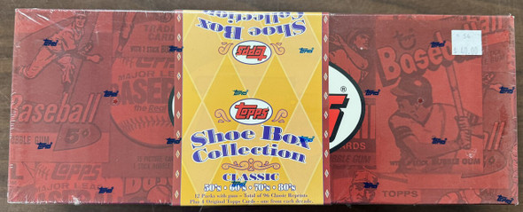 2003 Topps Shoe Box Collection Box Factory Sealed