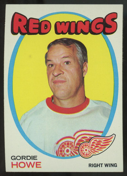1971-72 Topps Gordie Howe #70 NM "A"