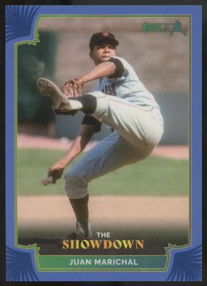 2022 Topps x Juan Soto Juan Marichal The Showdown Blue /19 #30