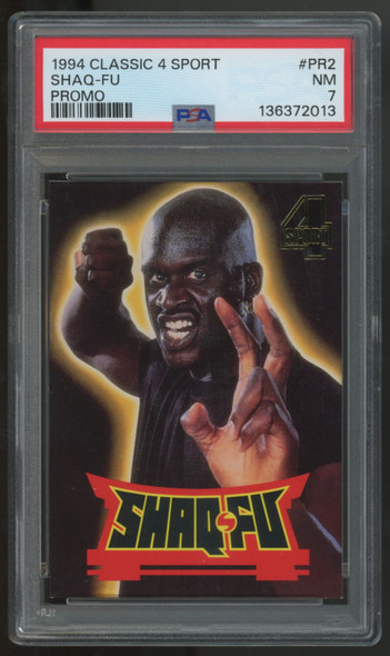 1994 Classic 4 Sport Shaq-Fu Promo #PR2 PSA 7
