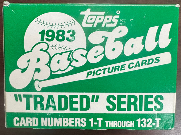 1983 Topps Traded Baseball Set (132) Opened NM/MT-MT