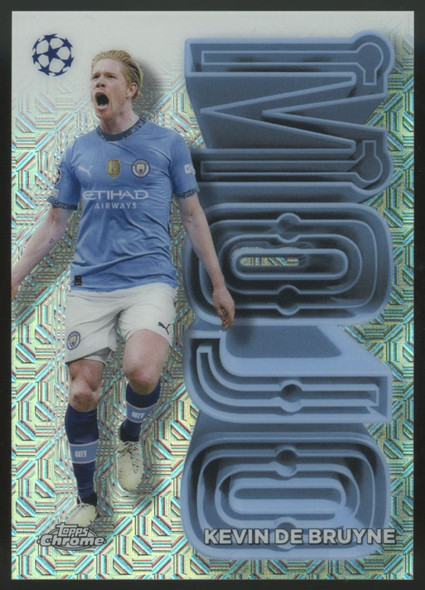 2024-25 Topps UEFA Club Competitions Kevin De Bruyne MOJO #MJ-20