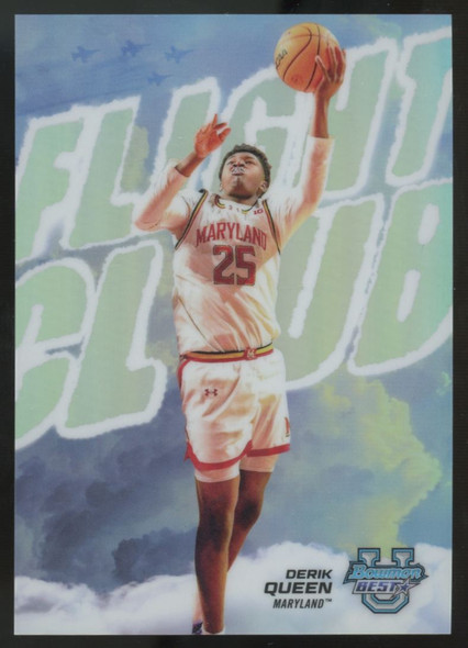 2024-25 Bowman Best University Derik Queen Flight Club #FC-8