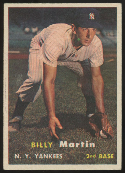 1957 Topps Billy Martin #62 EX