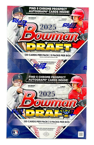 2025 Bowman Draft Baseball Super Jumbo Hobby Box
