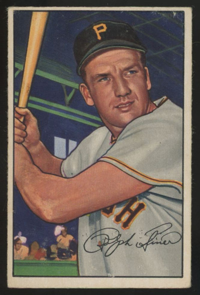 1952 Bowman Ralph Kiner #11 VG