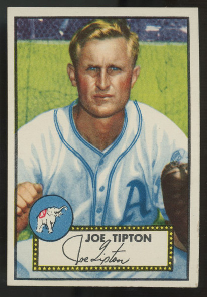 1952 Topps Joe Tipton #134 VG/EX "A"