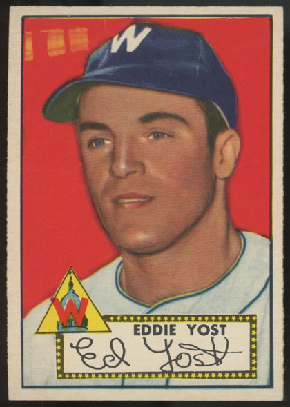 1952 Topps Eddie Yost #123 EX/MT