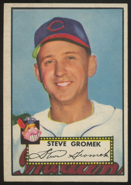 1952 Topps Steve Gromek #258 EX