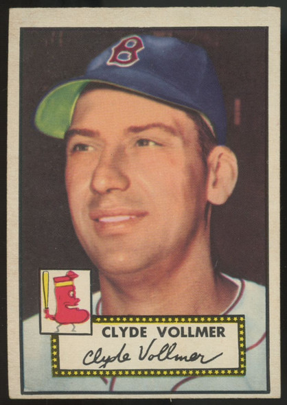 1952 Topps Clyde Vollmer #255 VG/EX