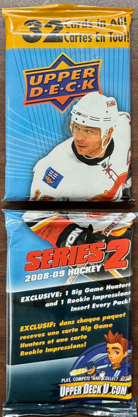 2008/09 Upper Deck Hockey Series 2 Value Pack READ