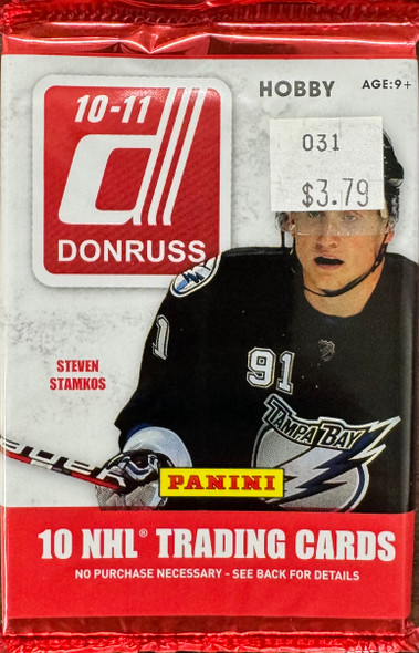 2010/11 Donruss Hockey Hobby Pack