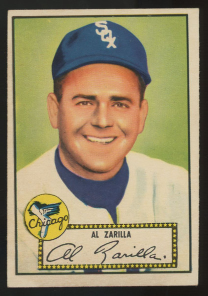1952 Topps Al Zarilla #70 VG/EX