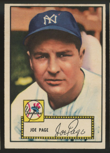 1952 Topps Joe Page #48 EX