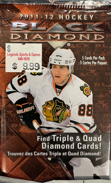 2011/12 Upper Deck Black Diamond Hockey Retail Pack