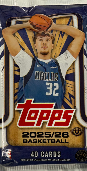 2025/26 Topps Basketball Hobby Jumbo Pack