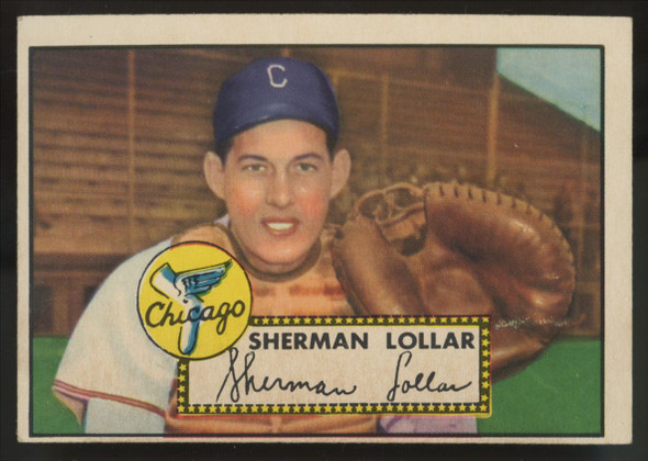 1952 Topps Sherman Lollar #117 VG