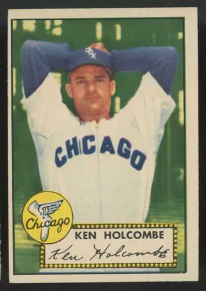 1952 Topps Ken Holcombe #95 VG/EX