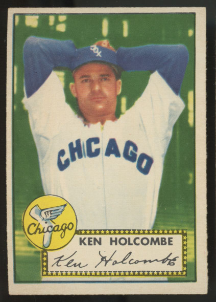 1952 Topps Ken Holcombe #95 EX