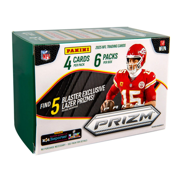 2025 Panini Prizm Football Retail Blaster Box