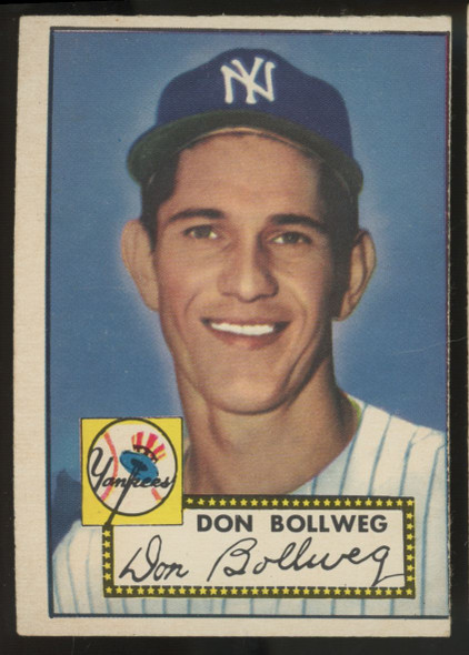 1952 Topps Don Bollweg RC #128 Good