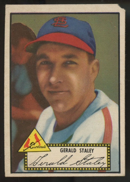 1952 Topps Gerald Staley RC Black Back #79 F/G